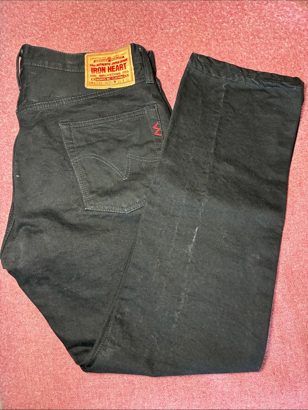 IRON HEART 14oz Selvedge Authentic Japan Denim Jeans